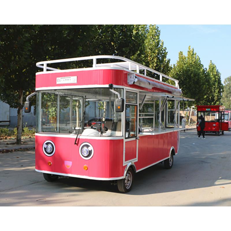 电动三轮车摆摊专用奶茶炸串煎饼果子烧烤水果捞小吃街流动小吃车