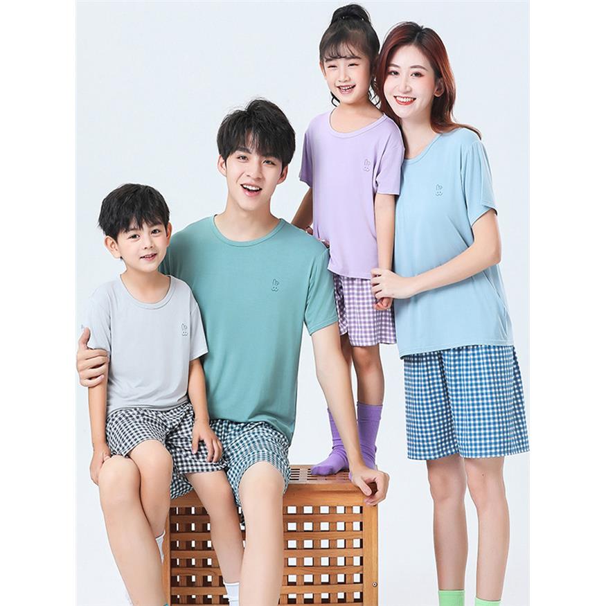 儿童莫代尔睡衣夏季薄款