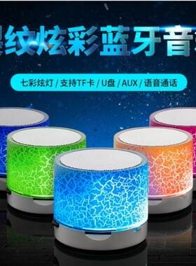 mini Bluetooth Speaker LED USB TF Card loudspeaker sound box