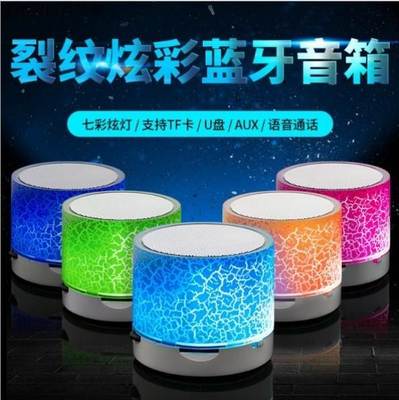 mini Bluetooth Speaker LED USB TF Card loudspeaker sound box