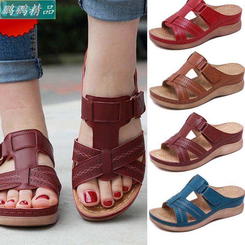 Walking Sandals Toe Corrector Cusion Open Toe Comfy Sandals