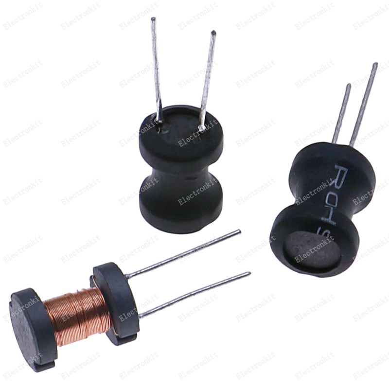 24种120个9*12直插工字型电感器2.2uH 33uH 68uH 470uH 1.5mH混装