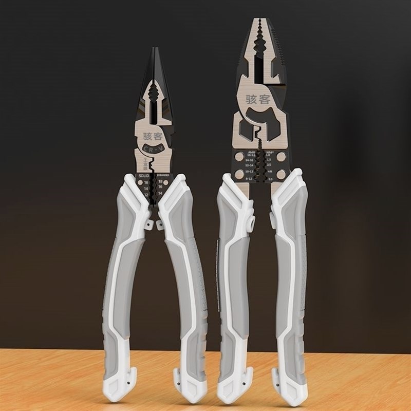 日本进口9寸德国钳子进口多用钳子大全电工专用钳清仓电工工具原