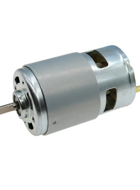 D字轴775电机 扁轴削边轴 微型直流大扭力马达 带轴承 电动工具