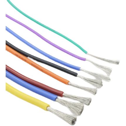 特软硅胶线24awg 耐高温0.2平方软线电机马达超微航模连接线导线