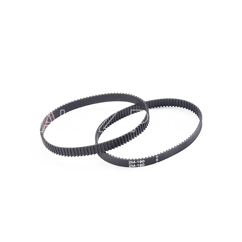 2GT同步带橡胶闭口GT2皮带3D打印机皮带轮带宽6周长192-238mm