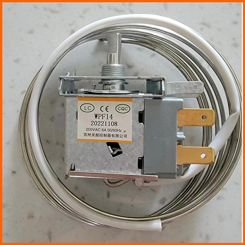 灵超WPF14温控器展示柜冷藏保鲜柜饮料柜机械温控仪长度1.5 2米