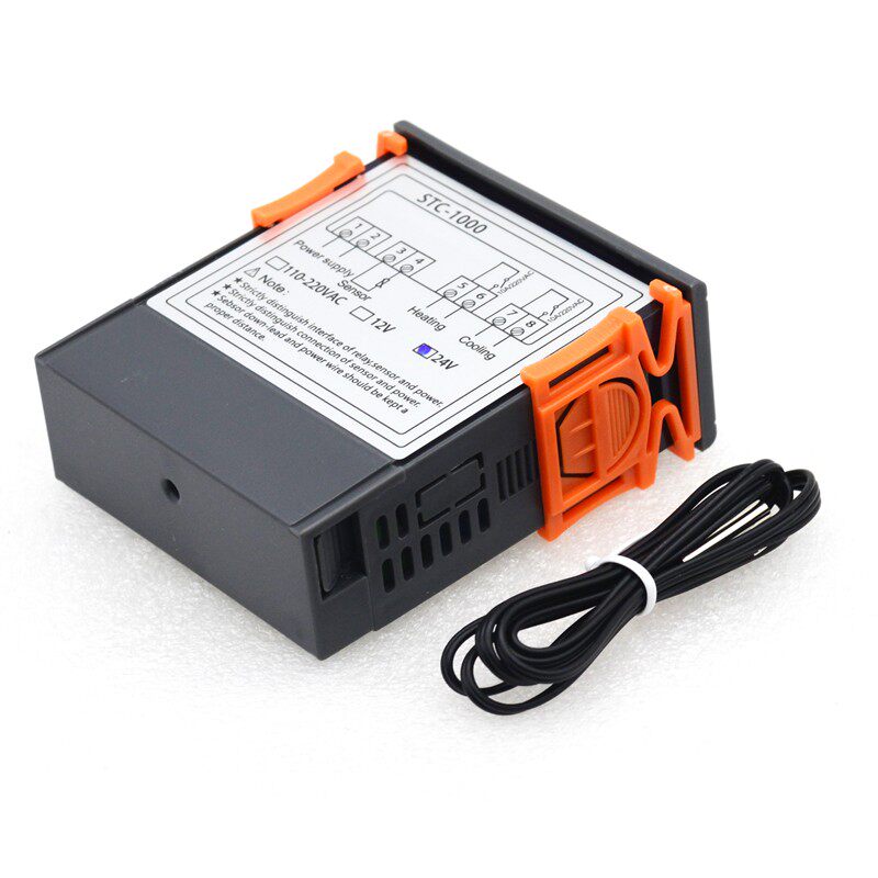 STC-1000 智能数显电子式温控器 可调温控开关 恒温控温器 220V