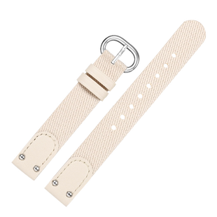 适配阿玛尼DW卡西欧天梭罗西尼小尺寸女士尼龙帆布手表带14 12mm