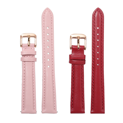 适配卡西欧sheen真皮手表带女