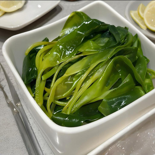 精选盐渍霞浦海带嫩苗火锅配菜