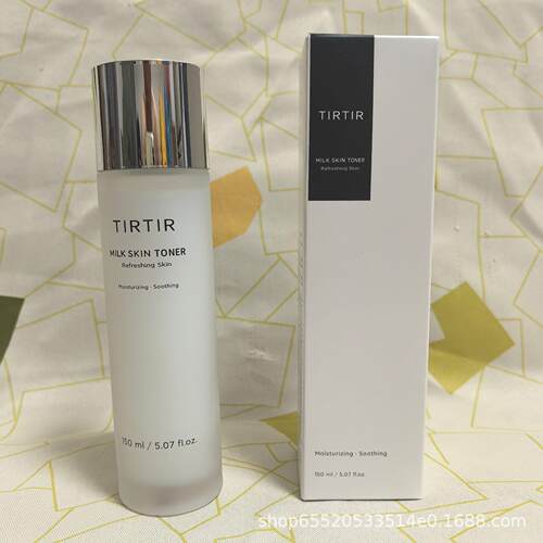 跨境TIRTIR牛奶爽肤水光泽MILK SKIN TONER Refreshing Skin