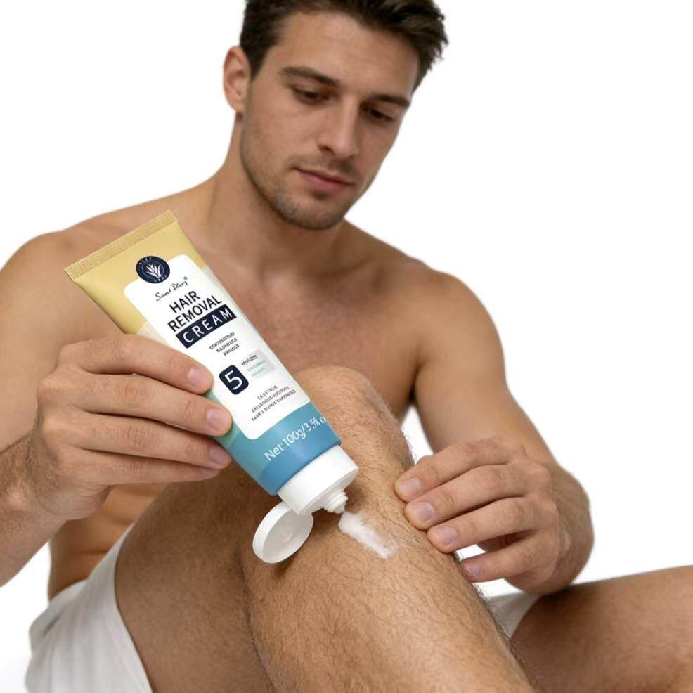 Hair removal cream男士脱毛膏胸毛腋毛腿毛温和不刺激快速脱毛