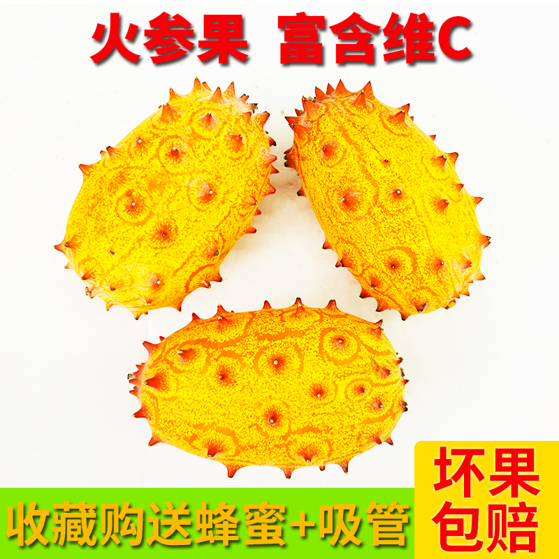 火参果水果新鲜稀奇古怪孕妇儿童海参果非洲刺角瓜果少见新奇沙漠