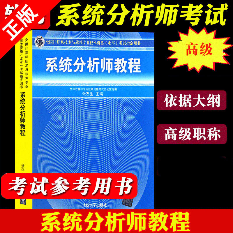 【书】正版系统分析师教程 备考2022年全国计算机技术与软件专业技术资格水平考试用书 清华大学出版社 计算机软考高级职称书籍