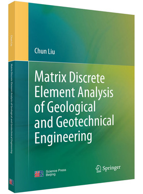 【书】正版Matrix Discrete Element Analysis of Geological and Geotechnical Engineering书籍
