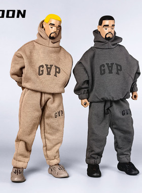 GOON 1/6兵人衣服潮流运动卫衣卫裤套装宽松12寸可动服装配件现货