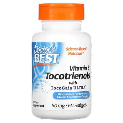 现货Doctor s Best Tocotrienols 生育三烯酚 全谱 维生素E 60粒