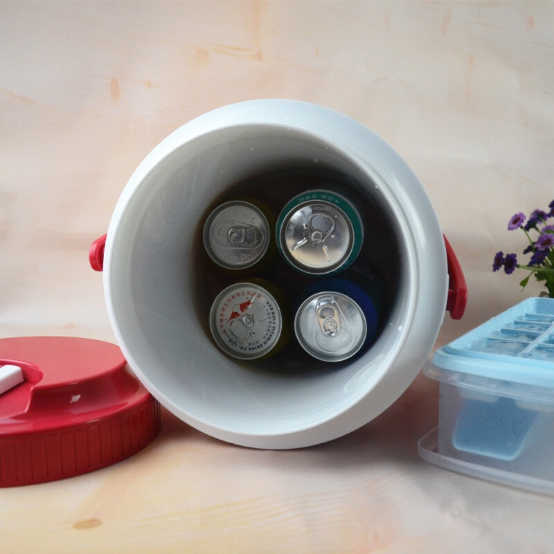 新品冰块保温桶保温冰桶塑料车载带盖户外便携密封冰桶冰块桶保温