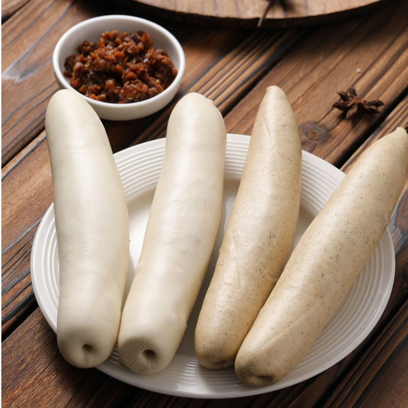 【麦吉诺】荞麦签子馒头正宗山东呛面老面馍馍长条真空发面馒头