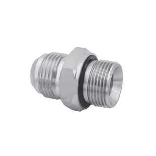 1JB/1JM直通过渡接头美制JIC螺纹74°外锥转英制G螺纹ED密封圈WD