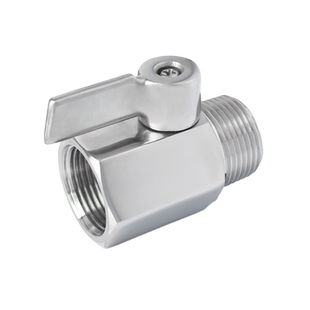 304不锈钢迷你球阀双内丝内外丝长短柄12346分1寸微型开关小阀门