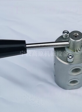 DF6VIE3/8, DF6 VIE 1/2 二位六通手动切换阀 两位六通手转阀DN15