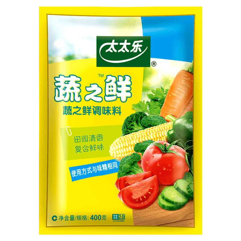 太太乐蔬之鲜400g装蔬菜素食煲汤提鲜代替味精家用厨房调味料包邮