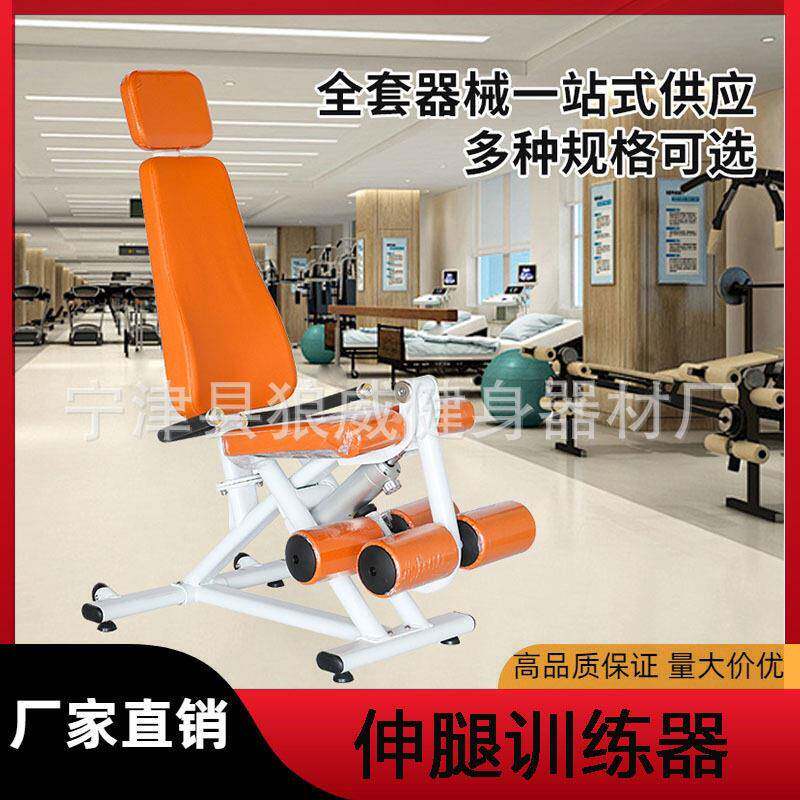 室内运动器械液压女士康复训练推胸蹬腿背肌训练器社区健身房器材