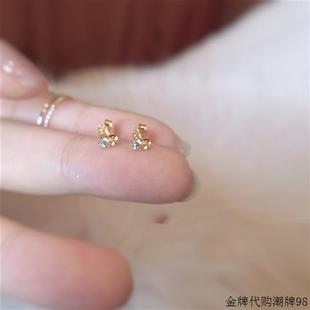 小豆丁养耳睡觉不用摘可爱糖果耳饰精致小巧 饰品就要blingbling