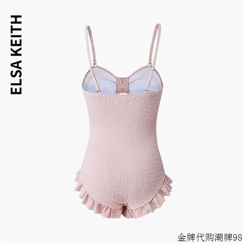 日本泳衣女2023新款网红纯欲性感高颜值连身遮肚游泳衣