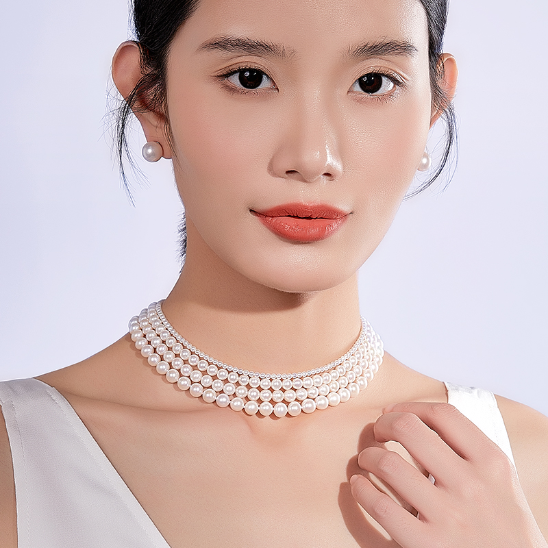 奢珠淡水珍珠项链baby珠手链官方旗舰店正品