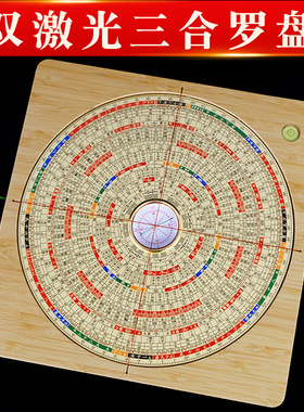 激光罗盘高精度专业红外线三合盘