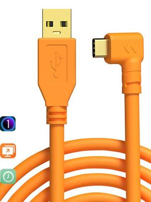 双头c型在线拍摄线适用于Sony A7C A7M3 A7R5 A7S A7M4无反相机连