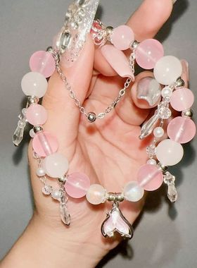 【深空祁煜·潮汐之神】印象手链小众高颜值鱼尾设计串珠手串手链