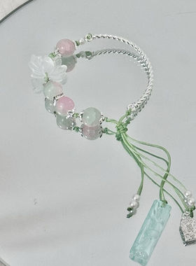 爱莲说串珠手绳小众高级感