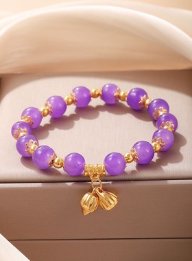 两世欢手链好运连连复古手串莲蓬