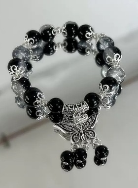 超仙九条装幻彩蝶舞手串甜美森系