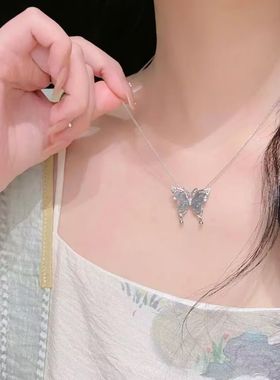 新款简约小众设计感锁骨链