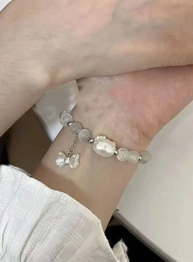 猫同款手链情侣手工串珠送闺蜜