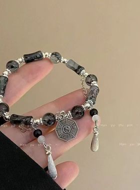 中式竹节手链小众设计百搭