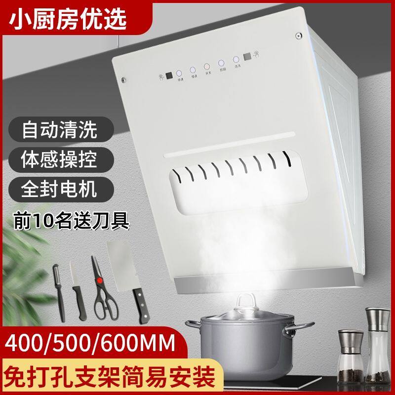 简易迷你小型抽油烟机免打孔出租房厨房家用吸油机出租屋吸油烟机