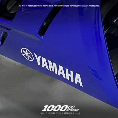 摩托车贴 适用雅马哈R3 LOGO新款车头改装装饰拉花贴纸防水划痕贴