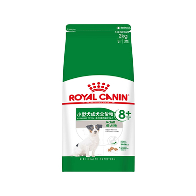 皇家狗粮SPR27小型犬老年犬粮8岁以上比熊博美贵宾泰迪2KG