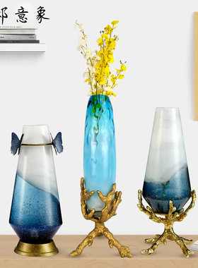 珊瑚蝴蝶创意花瓶摆件