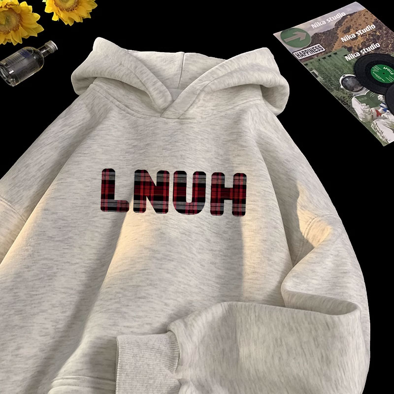 美式高街重磅连帽卫衣男款秋冬