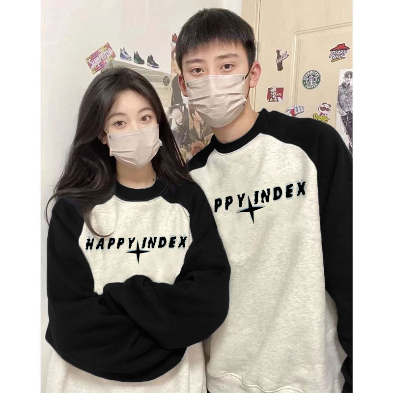 无帽卫衣秋冬季新款宽松