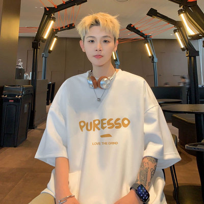 夏季男士休闲百搭设计感上衣服