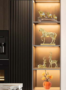 轻奢高档客厅摆件家居装饰品电视酒柜高端大气上档次乔迁新居礼品