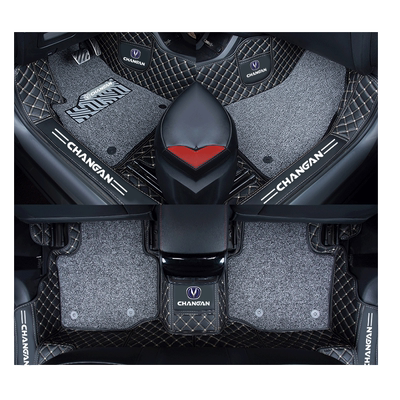 双层可拆卸汽车脚垫全包围